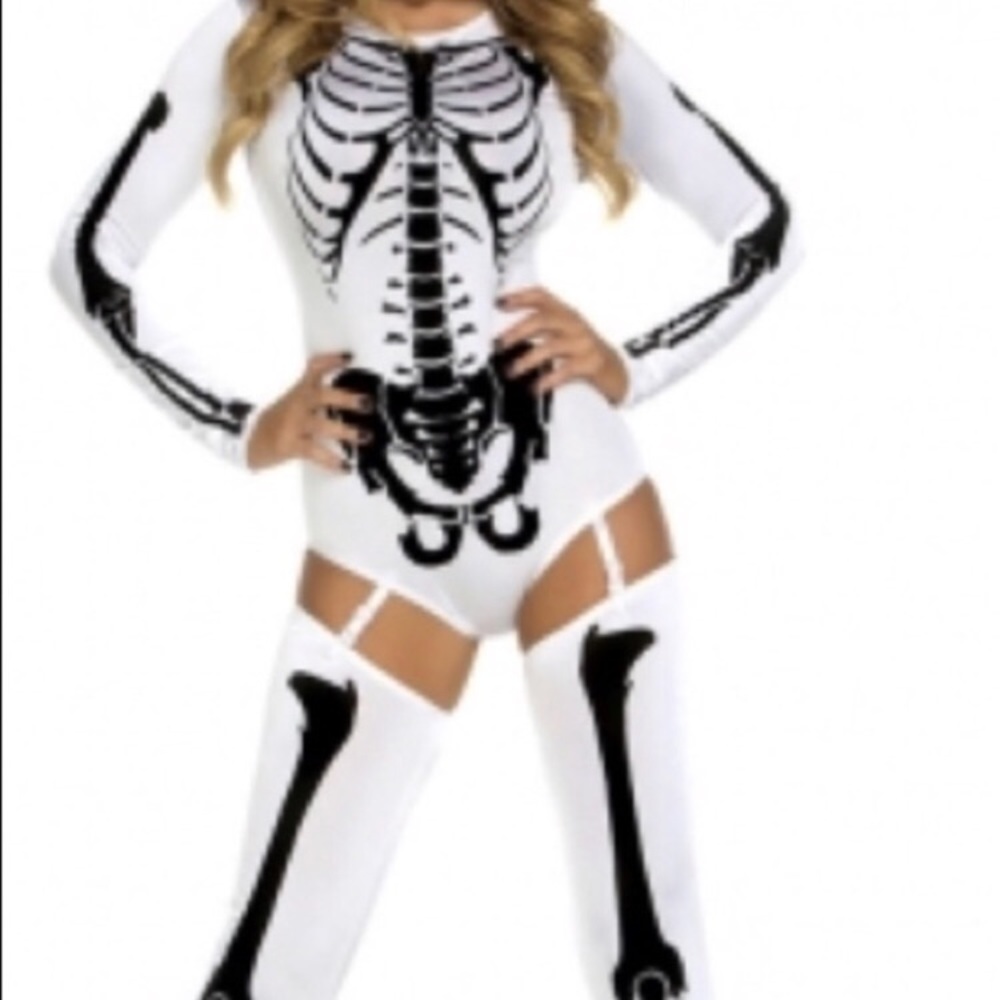 Sexy Adult Skeleton Halloween costume ☠️